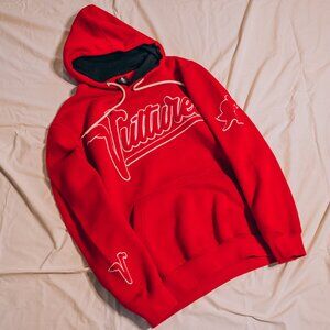 Somewhere In Amer. (S.I.A) L. Edition Chenille Embroidery Red Vulture Hoodie (M)